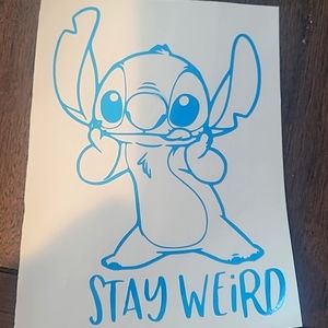 4x6 Stitch Decal